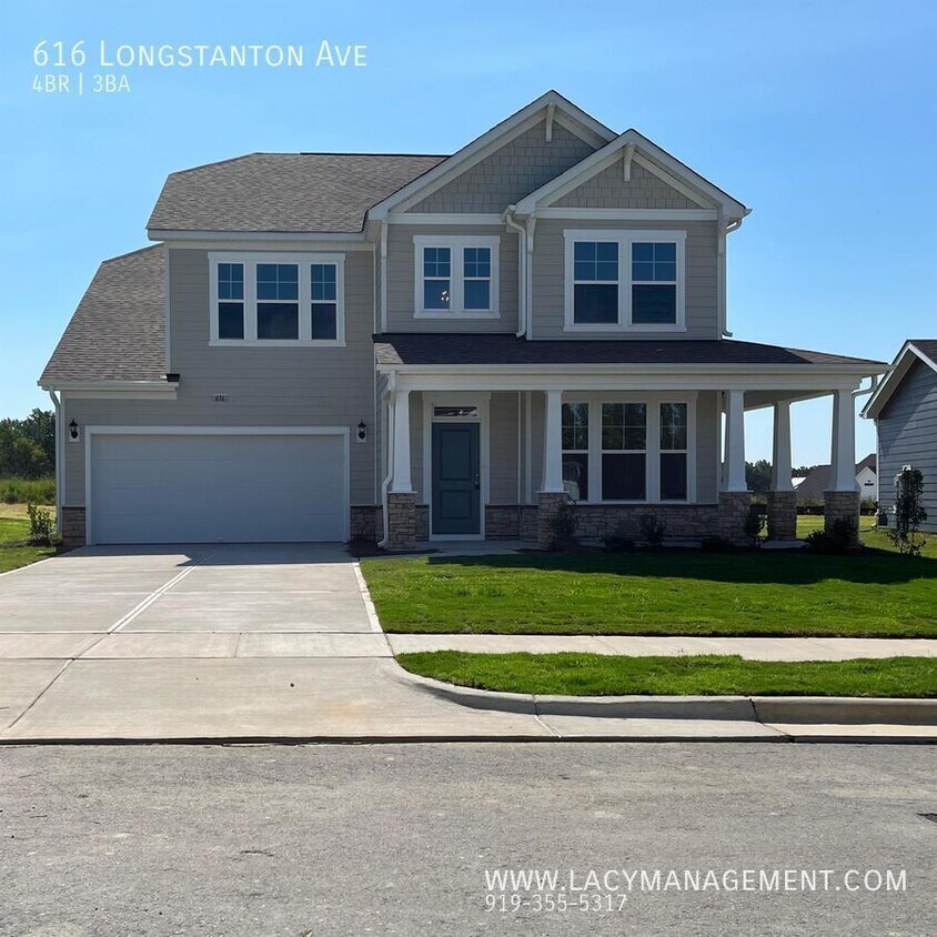 616 Longstanton Ave, Zebulon, NC 27597 House Rental in Zebulon, NC