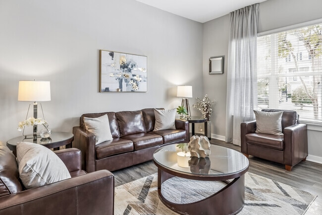 The Valor - 1BR, 1BA - 790SF - Living Room - Citizen Apartments