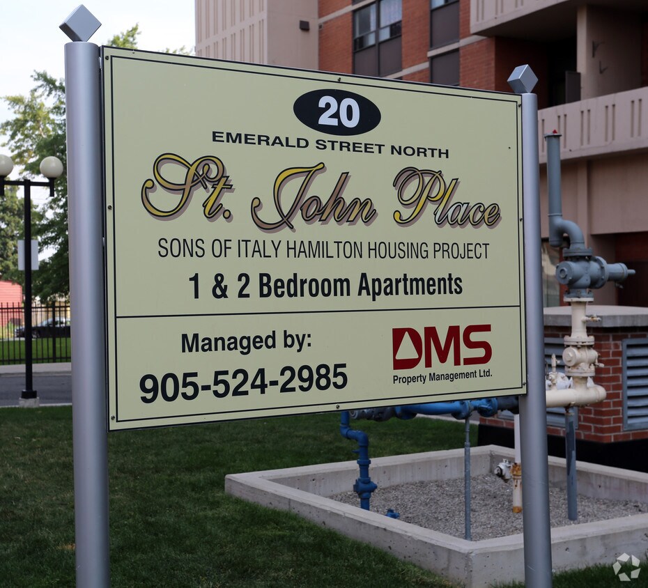 St. Johns Place Apartments 20 Emerald St N Hamilton, ON