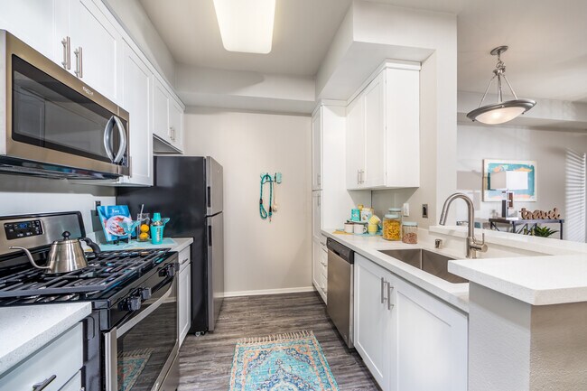 Cocina moderna - Overture Riverwalk 55+ Senior Housing Apartment Homes