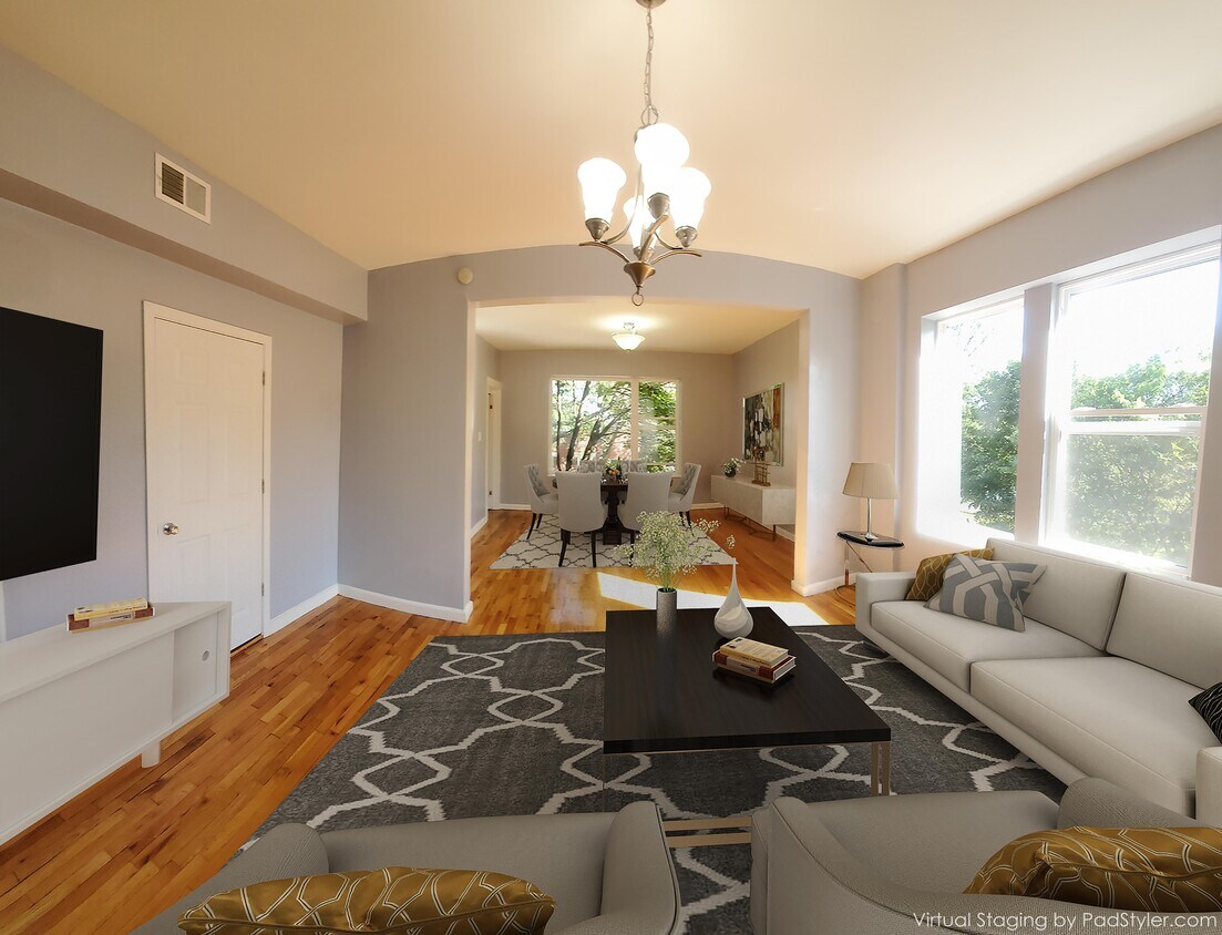Virtually Staged Photo - 3658 S Hoyne Ave