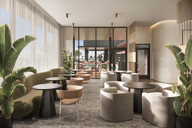 Sala del Club Samuel Cam4 - Samuel | Greystar Student Living