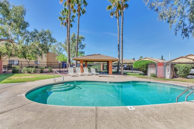 Summertime Pool - Desert Palms Apartments