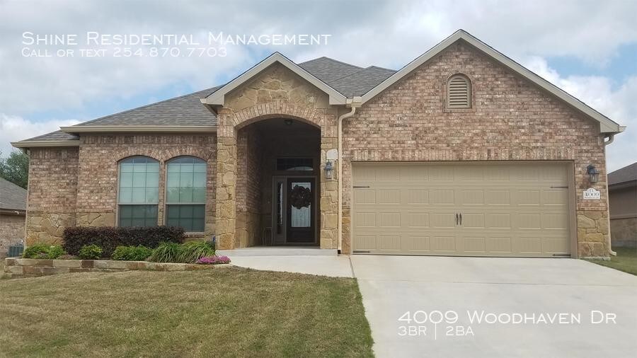 4009 Woodhaven Dr, Nolanville, TX 76559 House for Rent in Nolanville