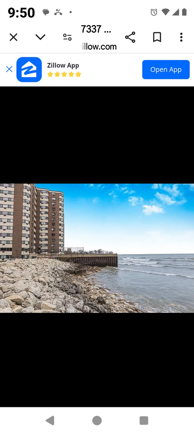 Terraza trasera privada - 7337 S South Shore Dr