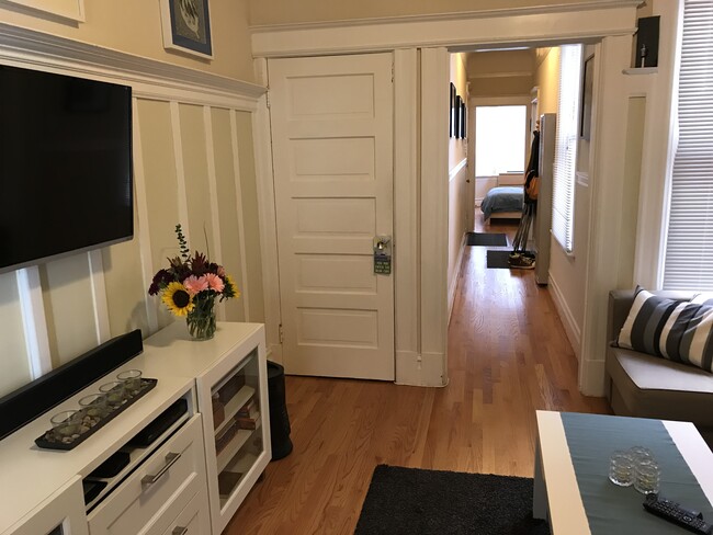 Closet in living room - 617 Minna St