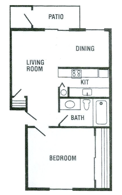 1BR/1BA - 32 Pines