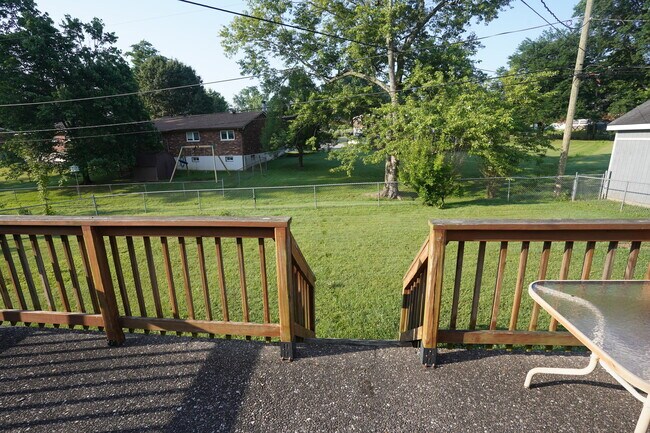 View from deck - 508 Kent Dr