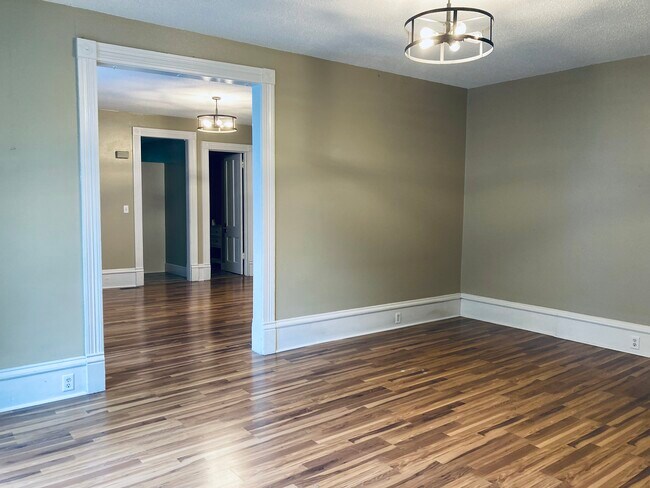 View from living room into dining room - 425 N Summit Ave