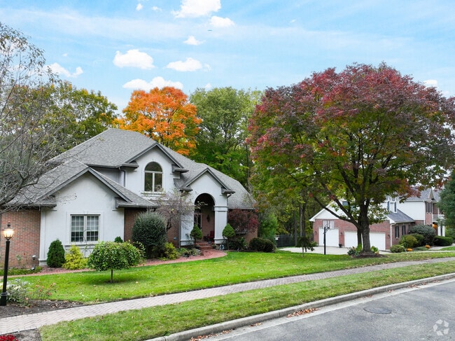 Neighbors plant plenty around their homes for landscaping around Beavercreek, OH.