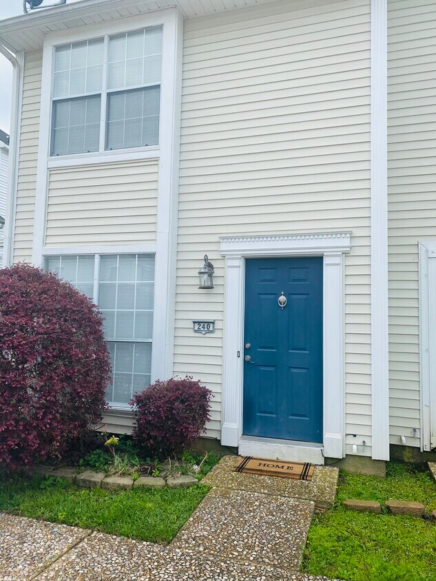 Front of townhome - 240 Settlers Park Dr