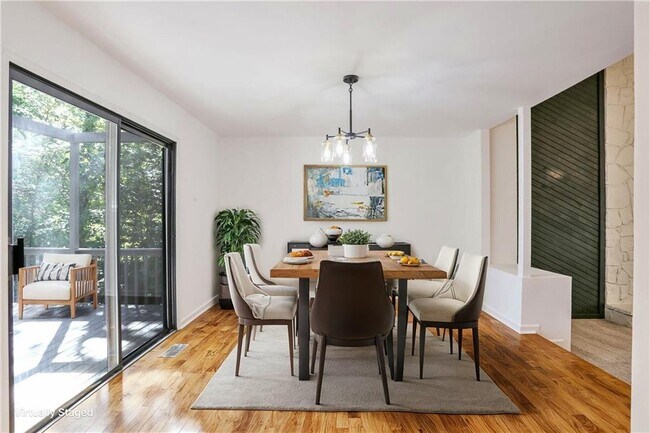 Dining room staged - 3840 Galloway Dr NE