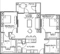 2 BED / 2 BATH