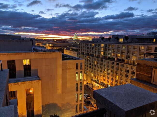 Sunrise from your terrace - 601 Pennsylvania Ave NW