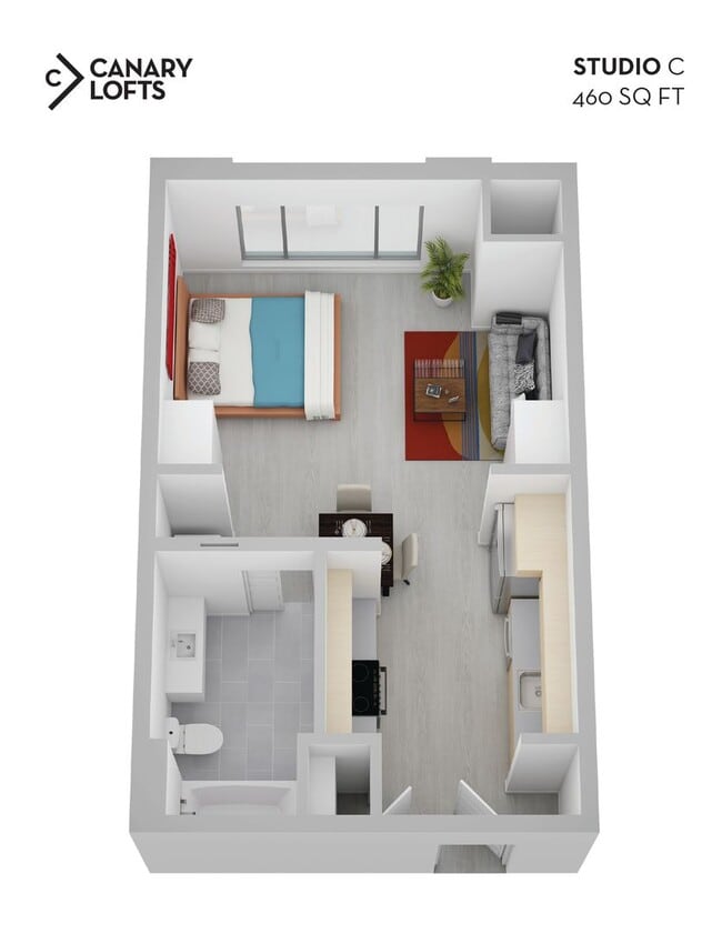 Interior Photo - Canary Lofts