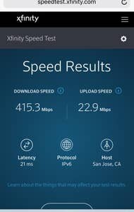 Wifi speed - 31 S Venice Blvd
