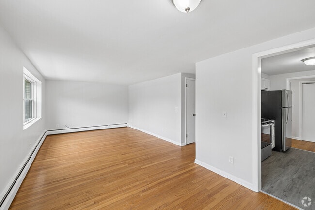 2BR, 1BA - 1,100SF - Living Room - 187 S Allen St