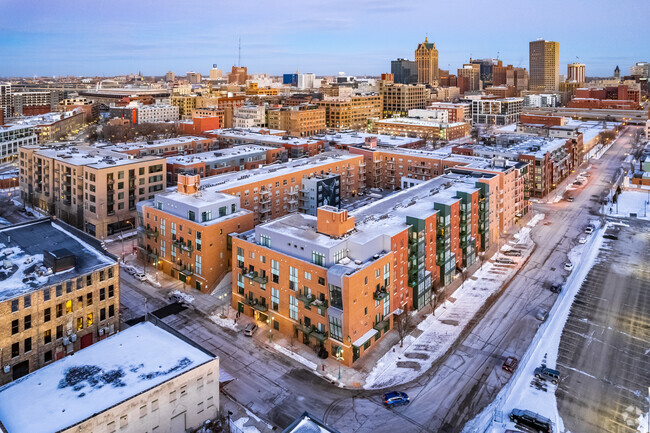 Aerial Photo - Jefferson Block Apartments