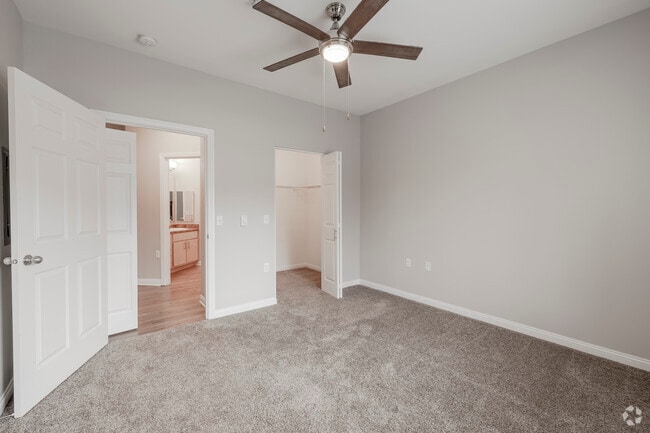 The Birch - Primary Bedroom *1BR, 1BA - 903SF - Bedroom - Woodland