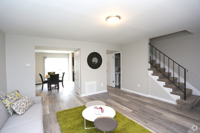 Sala de estar - The Springs Townhomes