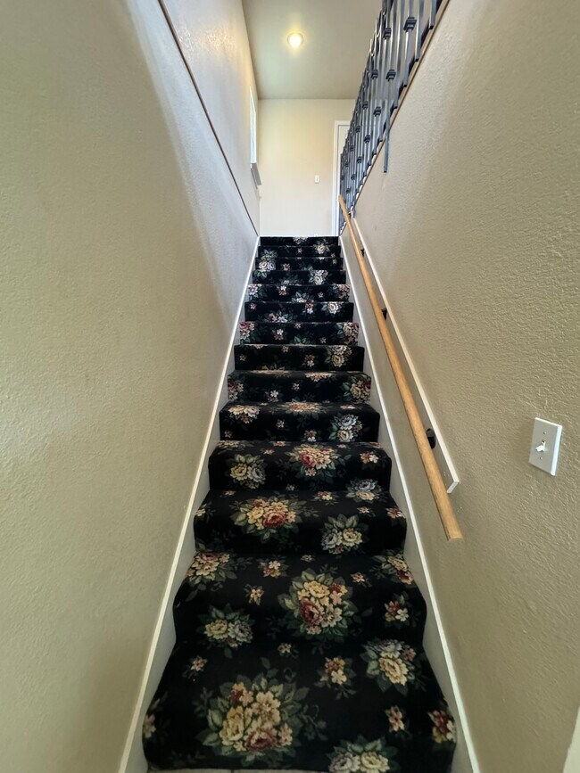 Inside stair case - 5214 Green Ave