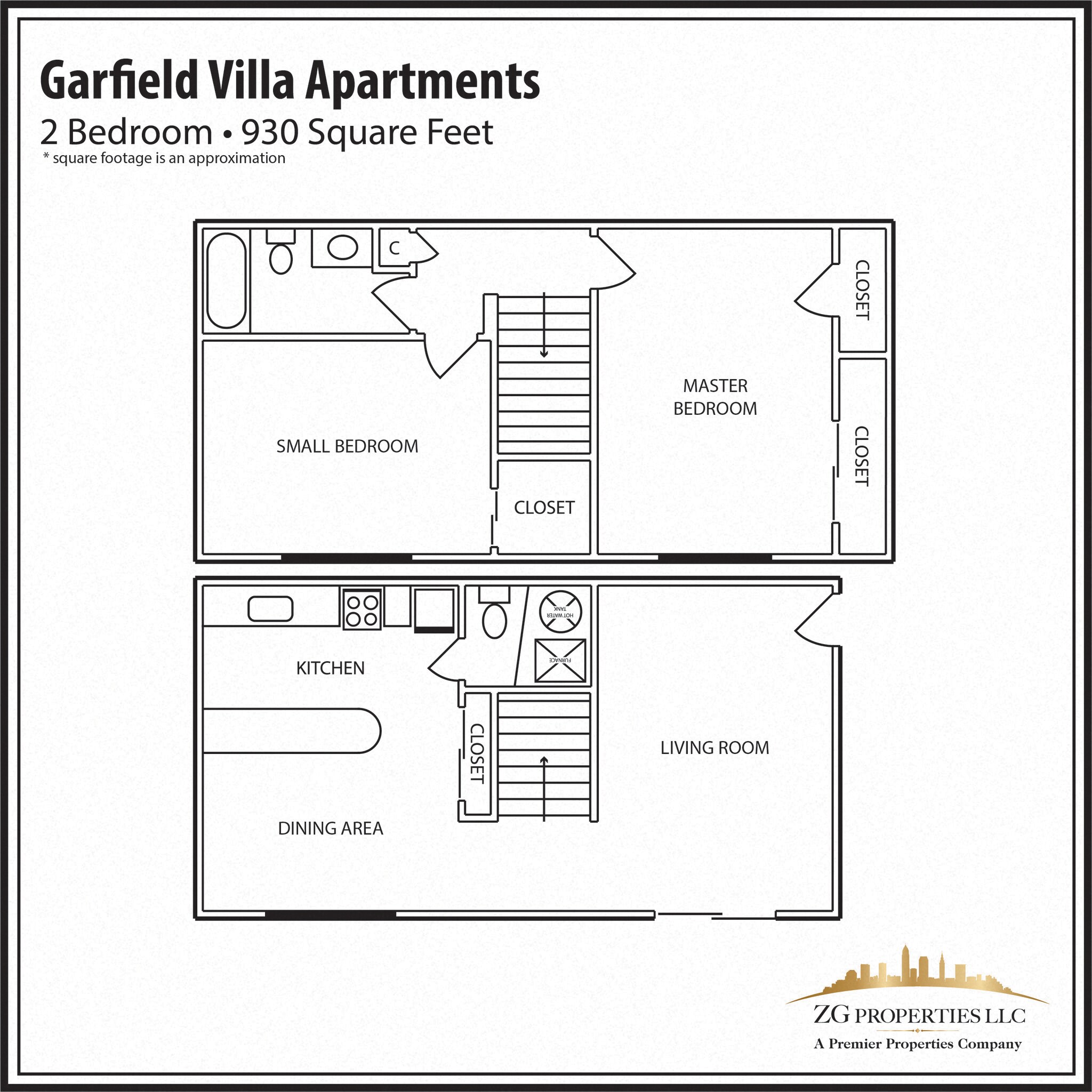 Garfield Villa Apartments – 2 Bedroom