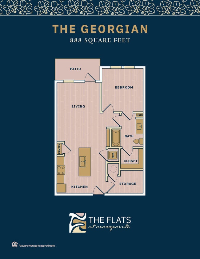 Floorplan - The Flats at Crosspointe