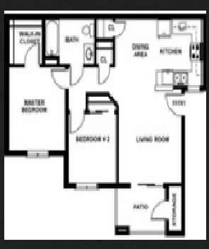 Floorplan - Shasta Courtyards