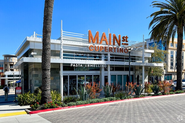 Take a tour through Main Street Cupertino to experience trendy dining and dessert spots.