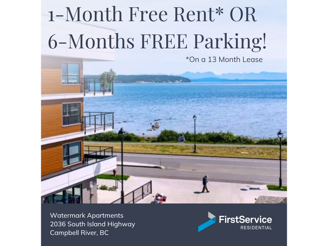 Watermark Apartments Apartments 2036S Island Hwy Campbell River, BC