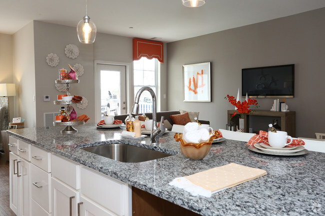 Kitchen/ Living Room - Saybrook Station Apartments