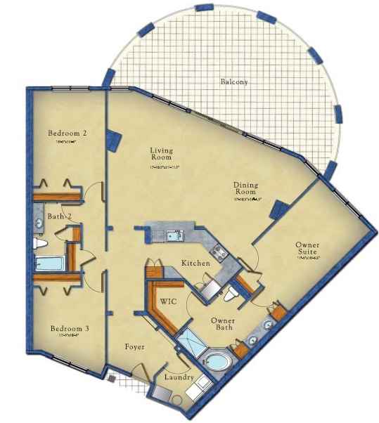 3HAB/2BA - Palm Coast Resort