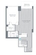 1 Bed 1 Bath_670F