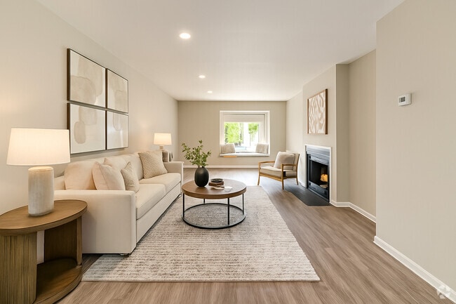 Living Room - The Apartments at Sailboat Bay