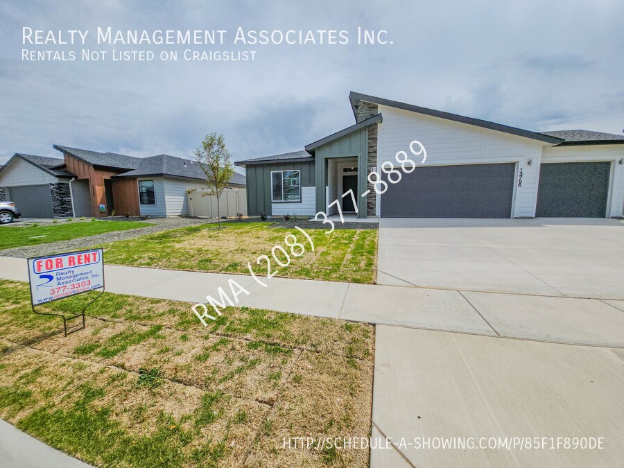 Brand New 4 Bedroom House in South Nampa House for Rent in Nampa, ID