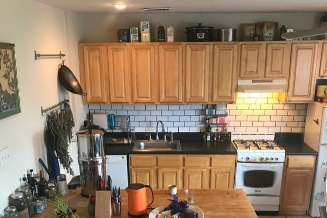 kitchen storage- tall ceilings - 634 S 48th St