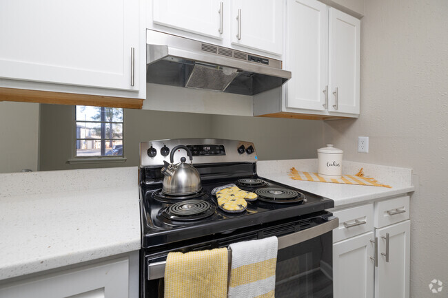 2 habitaciones, 1 baño, 750 pies cuadrados, cocina - Park View Apartments