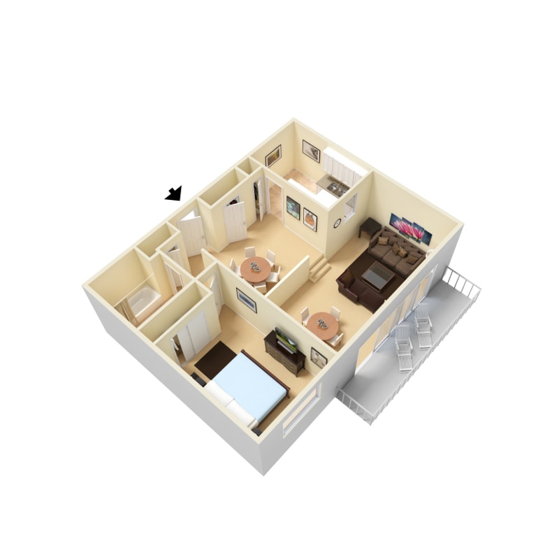 Gates Mills Place – 1B1BFW