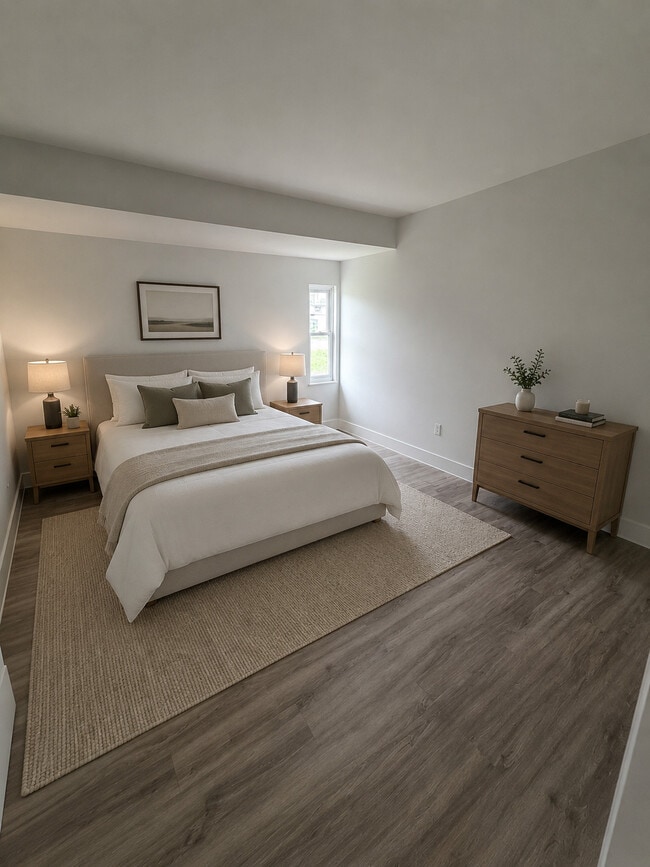 Townhouse Master Bedroom - Emunah Manor Apartments