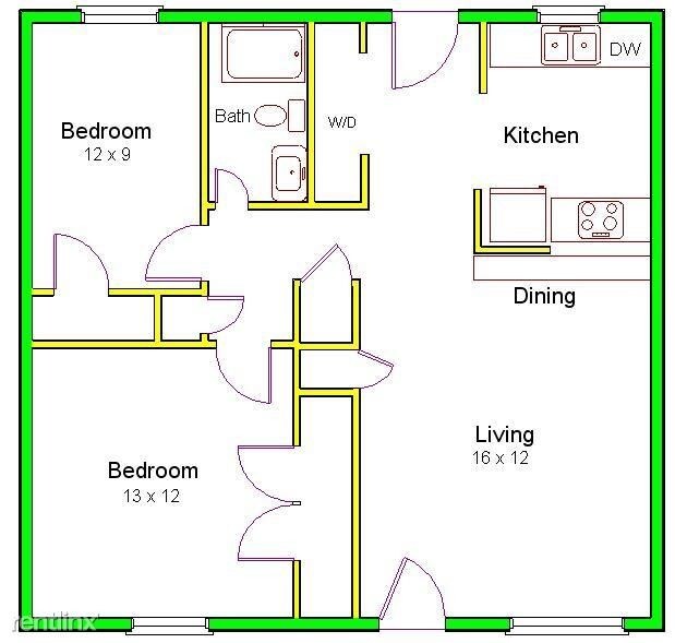 Building Photo - 2 br, 1 bath Duplex - 1901B Pine Tree Dr