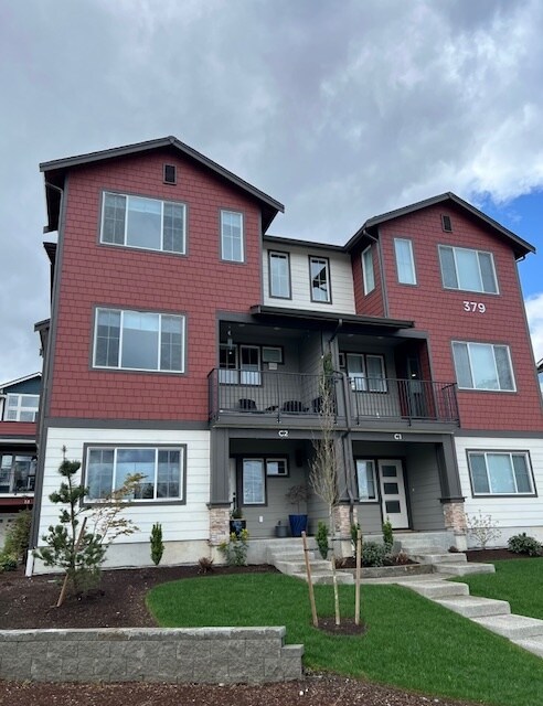 Exterior view - C2 on left - 379 E Park St