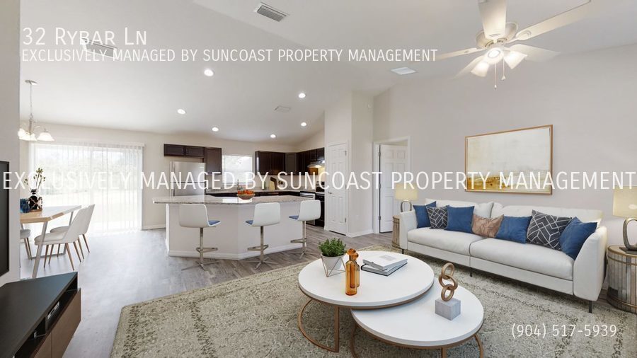 4 Bed/2 Bath Brand New Home Ready For You! House for Rent in Palm