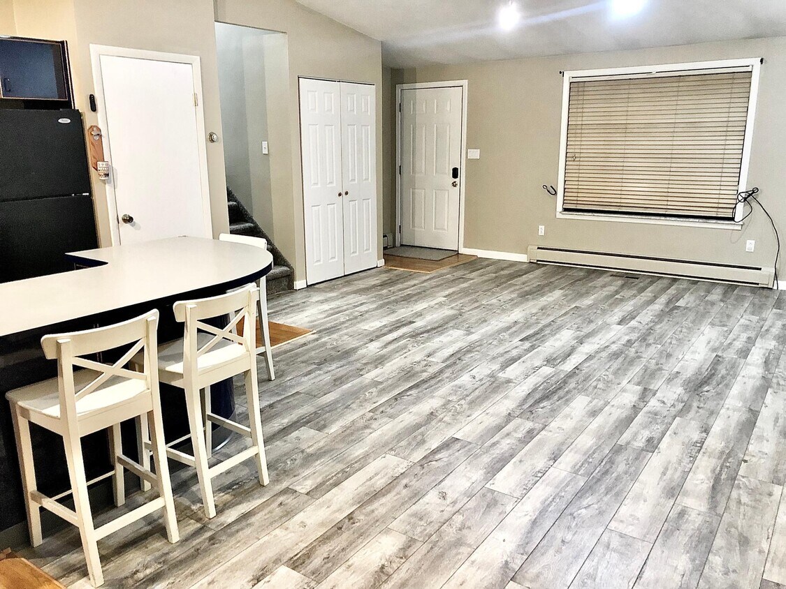 1st floor living room/kitchen - 1128 1st Ave