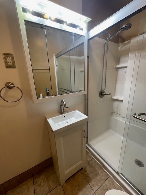 Bathroom Vanity with lighted mirror - 612 S Pine St