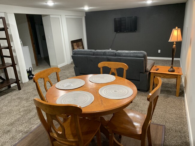 TV living room and dining room - 1106 W Broadway St