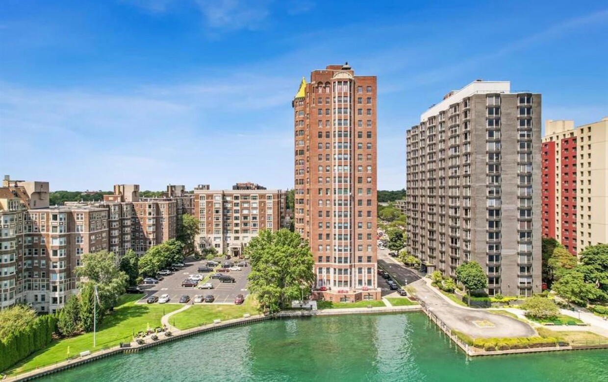 River view of Detroit Tower - 8162 E Jefferson Ave