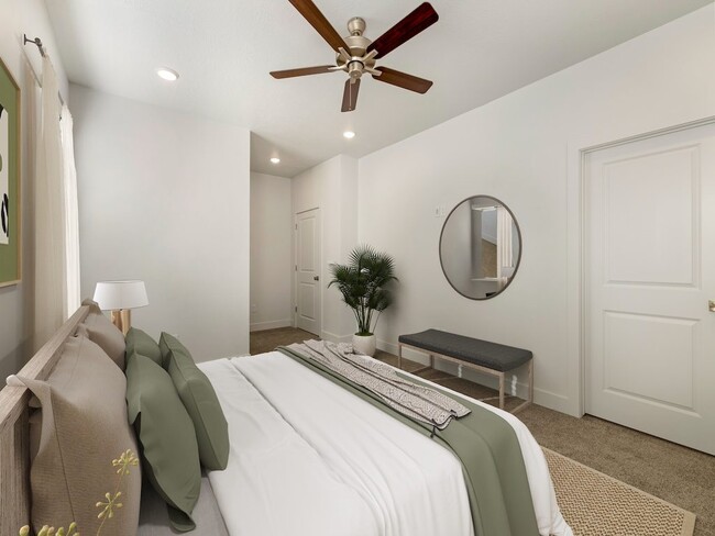 Primary Bedroom with an Ensuite - Desert Sage Townhomes