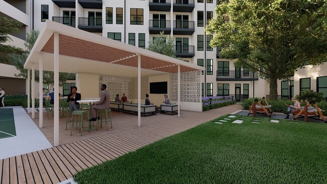 Covered Seating Area 2 - 4th & 5th