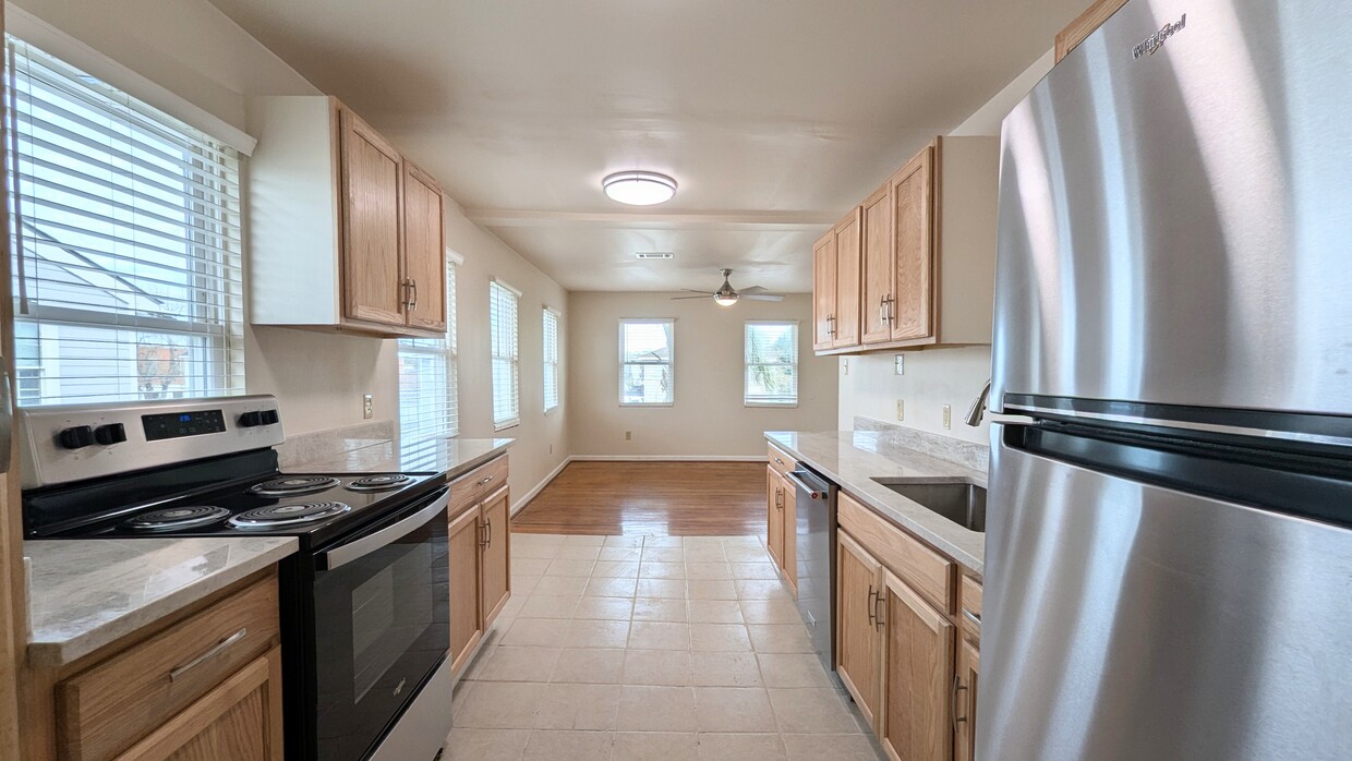 Newly Remodeled Kitchen with brand new appliances! - 6234 Curie St