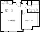 1 Bedroom B